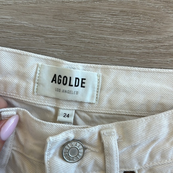 AGOLDE Lana Mid Rise Straight Jean - Picture 5 of 5